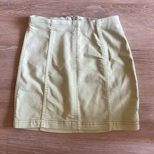 FREE PEOPLE MINI SKIRT SIZE 0